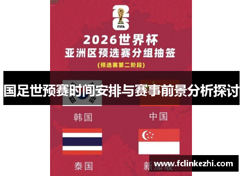 国足世预赛时间安排与赛事前景分析探讨
